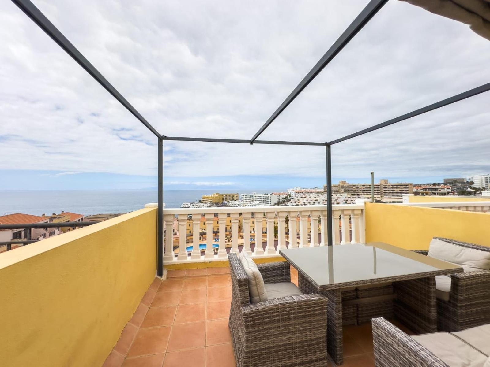 Ocean Front Teneriffa 2 Bedroom Penthouse カジャオ・サルバヘ エクステリア 写真