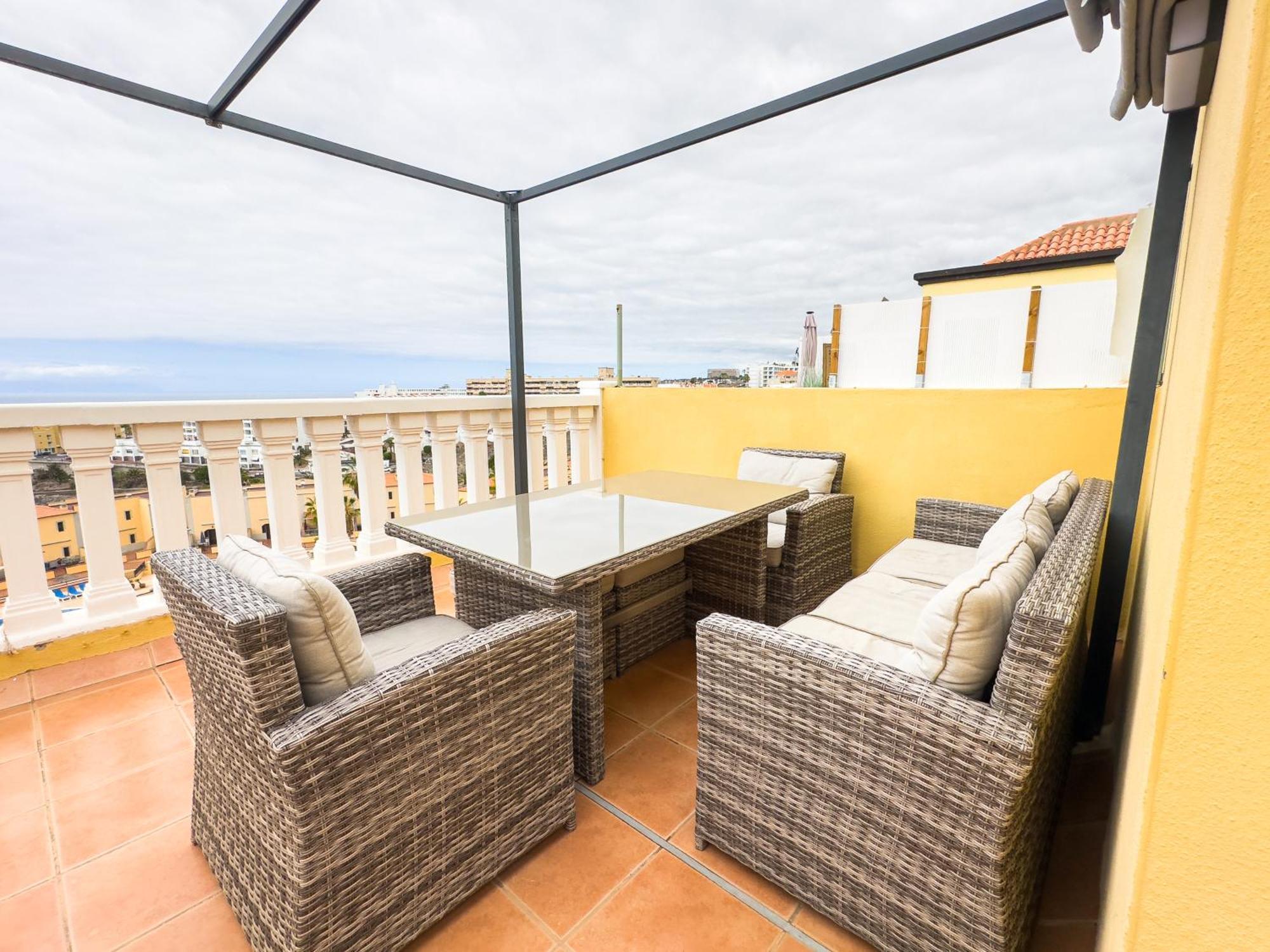 Ocean Front Teneriffa 2 Bedroom Penthouse カジャオ・サルバヘ エクステリア 写真